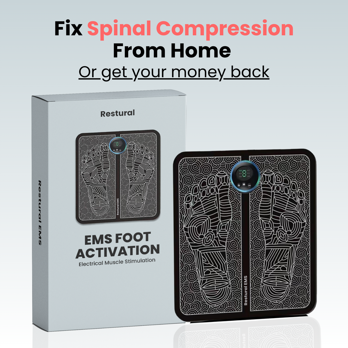 Restural EMS - Fix Spinal Surgery Drag From Home