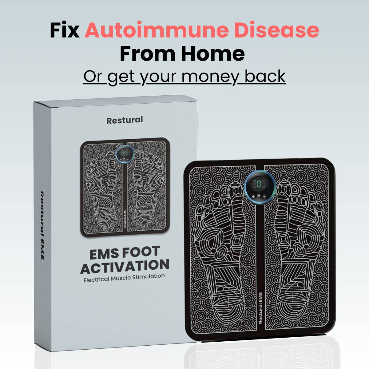 Restural EMS - Fix Auto-Immune Waking Difficulties From Home